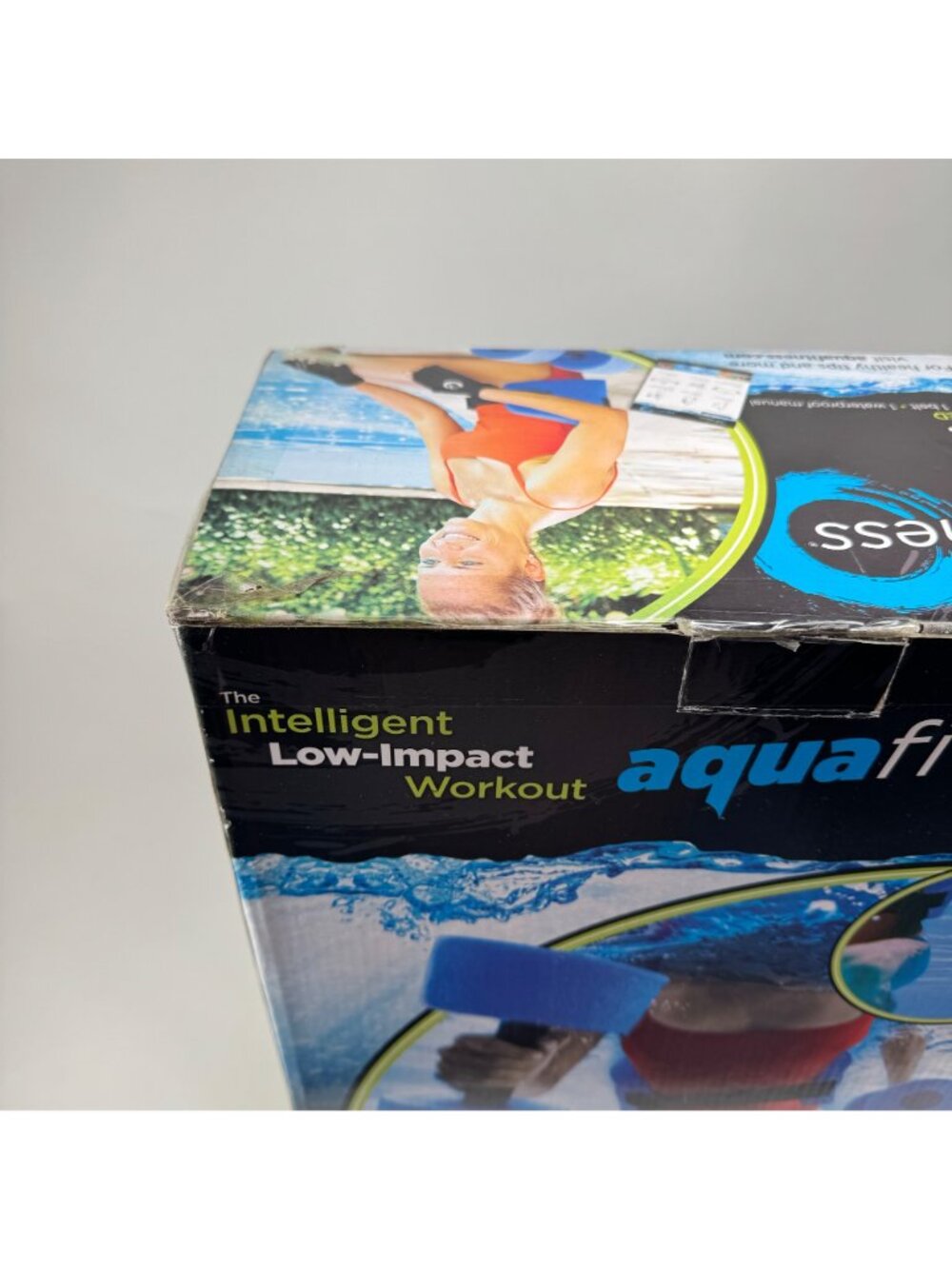 Aqua Fitness Set Aquatic Swim Belt Resistance Gloves Dumbbells Workout - Picture 5 of 6